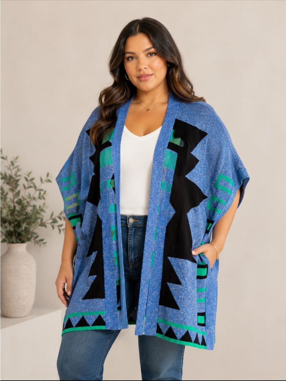 🎉5 for $45🎉 Ashro poncho cover up one size S,M,L XL